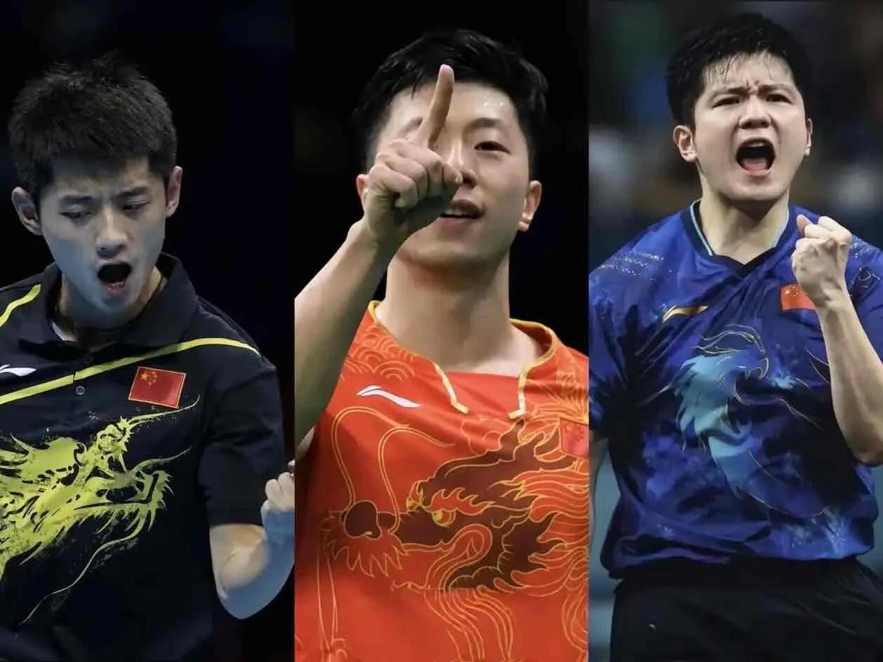 包含韩国乒乓球队强势英国乒乓球队，马龙完成帽子戏法的词条